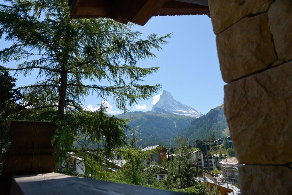 דירות צרמט Chalet Kisseye With Heated Pool And Matterhorn Views חדר תמונה